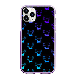 Чехол iPhone 11 Pro матовый Он тебe не милашка Ноllow Knight, цвет: 3D-сиреневый