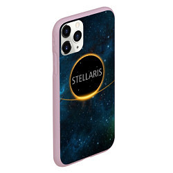 Чехол iPhone 11 Pro матовый Stellaris- For us all, цвет: 3D-розовый — фото 2