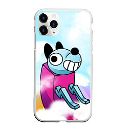 Чехол iPhone 11 Pro матовый Mutating dog