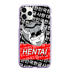 Чехол iPhone 11 Pro матовый HENTAI AHEGAO ХЕНТАЙ АХЭГАО