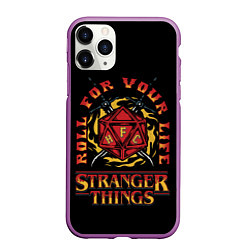 Чехол iPhone 11 Pro матовый HFC STRANGER THINGS