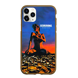 Чехол iPhone 11 Pro матовый Deadly Sting - Scorpions, цвет: 3D-коричневый