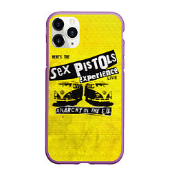 Чехол iPhone 11 Pro матовый Sex Pistols experience LIVE