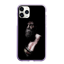 Чехол iPhone 11 Pro матовый Кратос Kratos