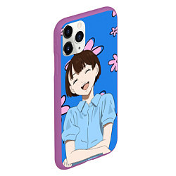 Чехол iPhone 11 Pro матовый Nozomi Sonny boy, цвет: 3D-фиолетовый — фото 2