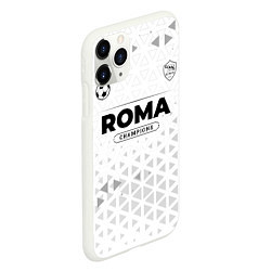 Чехол iPhone 11 Pro матовый Roma Champions Униформа, цвет: 3D-белый — фото 2