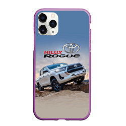 Чехол iPhone 11 Pro матовый Toyota Hilux Rogue Off-road vehicle Тойота - прохо