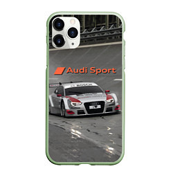 Чехол iPhone 11 Pro матовый Audi Sport Racing Team Short Track Car Racing Авто