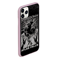 Чехол iPhone 11 Pro матовый Atlas Falls - Shinedown, цвет: 3D-розовый — фото 2