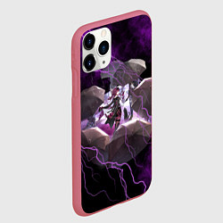 Чехол iPhone 11 Pro матовый Кафка Honkai star rail, цвет: 3D-малиновый — фото 2