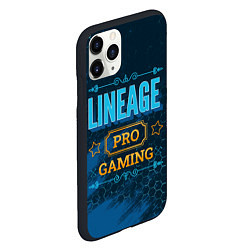 Чехол iPhone 11 Pro матовый Игра Lineage: PRO Gaming, цвет: 3D-черный — фото 2