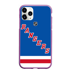 Чехол iPhone 11 Pro матовый Артемий Панарин Rangers