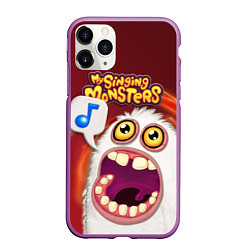 Чехол iPhone 11 Pro матовый My singing monster