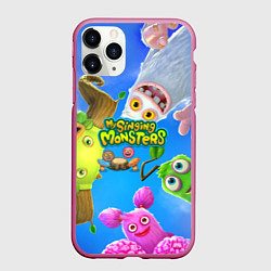 Чехол iPhone 11 Pro матовый Мои поющие монстры