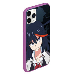 Чехол iPhone 11 Pro матовый Рюко Матой - Kill la Kill, цвет: 3D-фиолетовый — фото 2