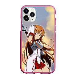 Чехол iPhone 11 Pro матовый Асуна Юки - Sword Art Online