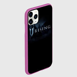 Чехол iPhone 11 Pro матовый Logo V Rising, цвет: 3D-фиолетовый — фото 2