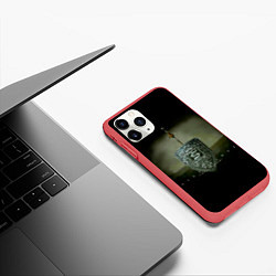 Чехол iPhone 11 Pro матовый Victorious - Skillet, цвет: 3D-красный — фото 2