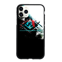 Чехол iPhone 11 Pro матовый My Name is Skrillex - Скриллекс, цвет: 3D-черный