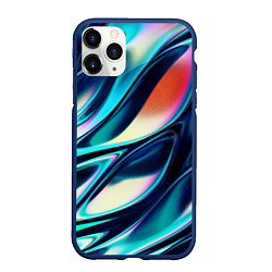 Чехол iPhone 11 Pro матовый Abstract Wave