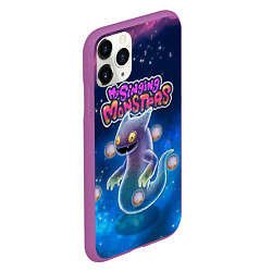 Чехол iPhone 11 Pro матовый My Singings monsters ВУЖАС GHAZT, цвет: 3D-фиолетовый — фото 2