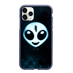 Чехол iPhone 11 Pro матовый Recess - Skrillex, цвет: 3D-серый