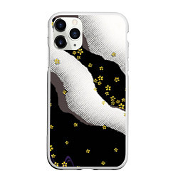 Чехол iPhone 11 Pro матовый JAPAN PATTERN, цвет: 3D-белый