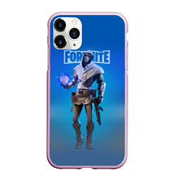 Чехол iPhone 11 Pro матовый Fortnite Fusion skin Video game Hero, цвет: 3D-розовый