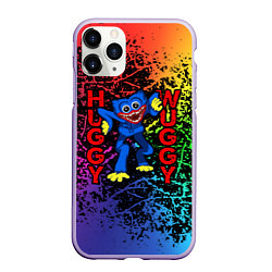 Чехол iPhone 11 Pro матовый Хагги Вагги: Haggy Waggy, цвет: 3D-светло-сиреневый