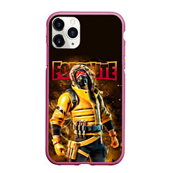 Чехол iPhone 11 Pro матовый Fortnite Альпинист Видеоигра