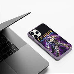 Чехол iPhone 11 Pro матовый Fortnite Циклон Skin, цвет: 3D-серый — фото 2