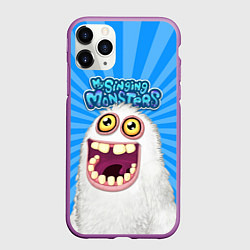 Чехол iPhone 11 Pro матовый My singing monsters Мамунт