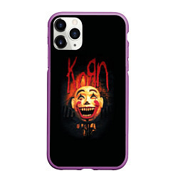 Чехол iPhone 11 Pro матовый KoЯn Korn обложка