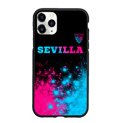 Чехол iPhone 11 Pro матовый Sevilla Neon Gradient