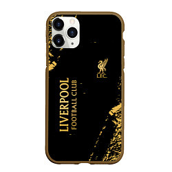 Чехол iPhone 11 Pro матовый Liverpool гранж