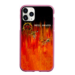 Чехол iPhone 11 Pro матовый Hell Awaits - Slayer
