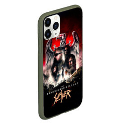 Чехол iPhone 11 Pro матовый Slayer: The Repentless Killogy, цвет: 3D-темно-зеленый — фото 2