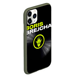 Чехол iPhone 11 Pro матовый Boris Brejcha, цвет: 3D-темно-зеленый — фото 2