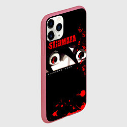 Чехол iPhone 11 Pro матовый Конвейер снов - Stigmata, цвет: 3D-малиновый — фото 2