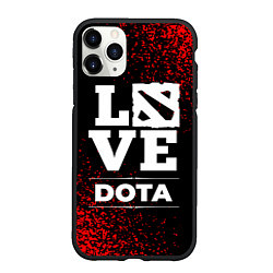 Чехол iPhone 11 Pro матовый Dota Love Классика