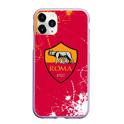 Чехол iPhone 11 Pro матовый Roma : рома брызги красок