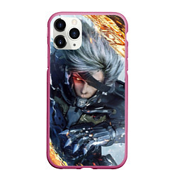 Чехол iPhone 11 Pro матовый Metal Gear Rising: Revengeance