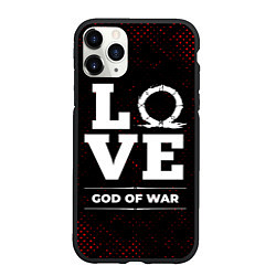Чехол iPhone 11 Pro матовый God of War Love Классика