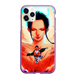 Чехол iPhone 11 Pro матовый НИКО РОБИН ВАН ПИС, цвет: 3D-фиолетовый