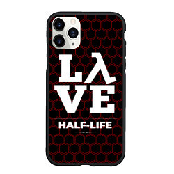 Чехол iPhone 11 Pro матовый Half-Life Love Классика, цвет: 3D-черный