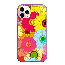 Чехол iPhone 11 Pro матовый CHAMOMILE CHRYSANTHEMUMS