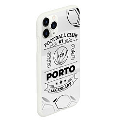 Чехол iPhone 11 Pro матовый Porto Football Club Number 1 Legendary, цвет: 3D-белый — фото 2