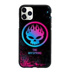 Чехол iPhone 11 Pro матовый The Offspring Neon Gradient