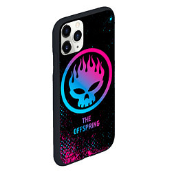 Чехол iPhone 11 Pro матовый The Offspring Neon Gradient, цвет: 3D-черный — фото 2