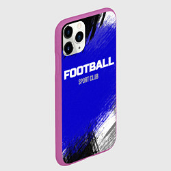 Чехол iPhone 11 Pro матовый Sports club FOOTBALL, цвет: 3D-фиолетовый — фото 2